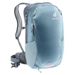 Plecak na rower Deuter Race Air 14+3 - atlantic/ink. Niebieskie plecaki męskie Deuter, bez wzorów, z materiału. Za 457.59 zł.