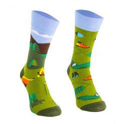 Skarpety sportowe Comodo Camp. Zielone skarpetki męskie COMODO, bez wzorów. Za 29.99 zł.
