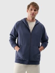 4F Bluza w kolorze granatowym rozmiar: L. Niebieskie bluzy z kapturem męskie 4f, l. Za 109.78 zł.