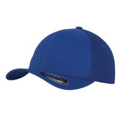 Czapka Z Daszkiem Tactel Mesh. Czerwone czapki z daszkiem damskie FLEXFIT, bez wzorów, z meshu. Za 82.99 zł.