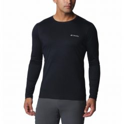 Koszulka z długim rękawem męska Columbia Zero Rules Long Sleeve Shirt. Czarne koszulki męskie z długim rękawem Columbia, m, z poliesteru. Za 244.00 zł.