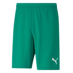 Męskie Spodenki Dresowe TeamRISE. Zielone szorty męskie Puma, z dresówki, bez kołnierzyka. Za 119.99 zł.