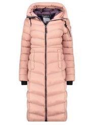 Geographical Norway Płaszcz pikowany "Berangere" w kolorze jasnoróżowym rozmiar: L. Różowe płaszcze damskie Geographical Norway, l, bez wzorów. Za 343.73 zł.