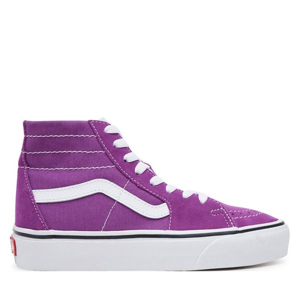 Tenisówki Vans. Fioletowe trampki i tenisówki męskie Vans, bez wzorów, bez zapięcia. Za 229.99 zł.