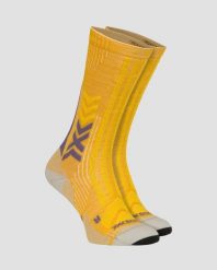 Skarpety X-Socks Trekking Perform Merino Crew. Żółte skarpetki damskie X-Socks, bez wzorów. Za 148.85 zł.