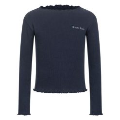 Koszulka dziewczęca z długim rękawem ELT Lucky Merle. Niebieskie koszulki dziewczęce ELT, m, bez wzorów, bez ramiączek. Za 187.00 zł.