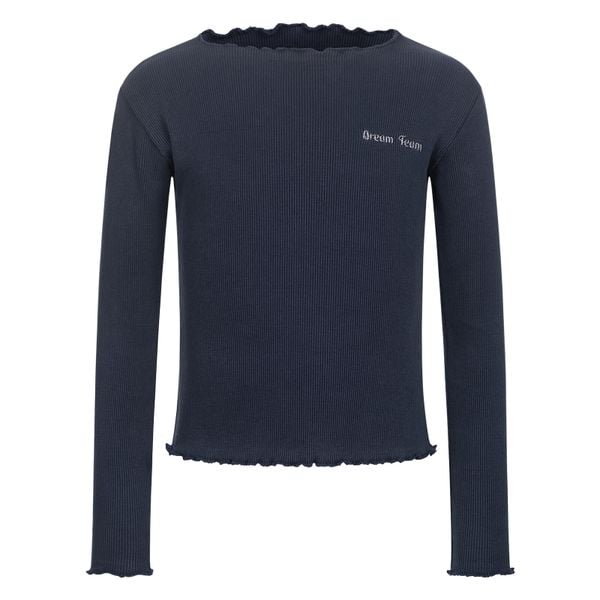 Koszulka dziewczęca z długim rękawem ELT Lucky Merle. Niebieskie koszulki dziewczęce ELT, m, bez wzorów, bez ramiączek. Za 138.50 zł.