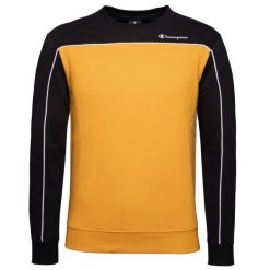 Bluza sportowa męska Champion 217852KK001. Czarne bluzy bez kaptura męskie CHAMPION, m, z bawełny. Za 131.80 zł.