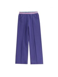 Coccodrillo Spodnie dresowe WC5120101CGK Granatowy Slim Fit. Niebieskie spodnie dziewczęce COCCODRILLO, z bawełny. Za 49.90 zł.