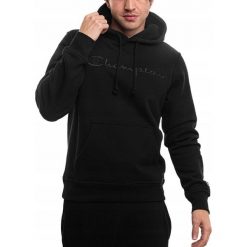 Bluza Męska Z Kapturem Champion Sportowa Treningowa Bawełniana Hoodie XXL. Czarne bluzy sportowe męskie CHAMPION, m, z bawełny. Za 203.99 zł.