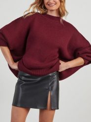 LA Angels Sweter w kolorze bordowym rozmiar: M. Czerwone swetry klasyczne damskie LA Angels, m, bez kołnierzyka. Za 152.99 zł.