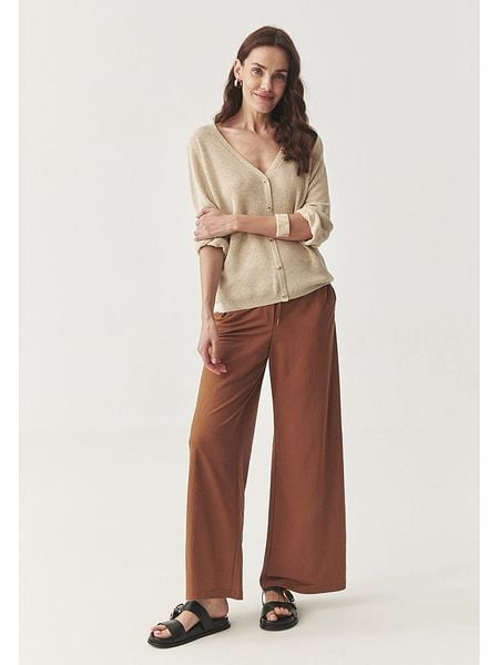 TATUUM Kardigan w kolorze beżowym rozmiar: XS. Brązowe kardigany damskie Tatuum, xs, bez wzorów. Za 152.62 zł.