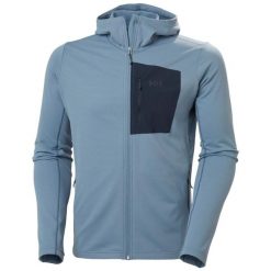 Bluza z kapturem Helly Hansen Versalite Fleece. Niebieskie bluzy z kapturem męskie Helly Hansen, m. Za 471.00 zł.
