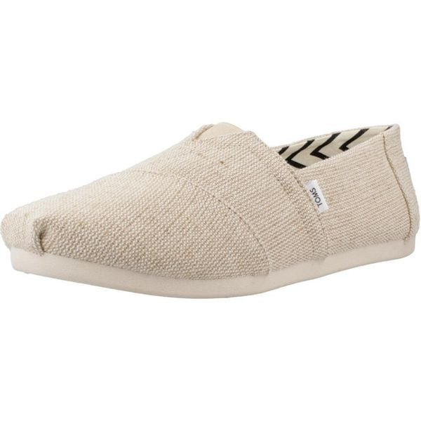 Sandały TOMS 10018736T Beżowy. Brązowe sandały męskie Toms, z tkaniny, bez zapięcia. Za 252.85 zł.