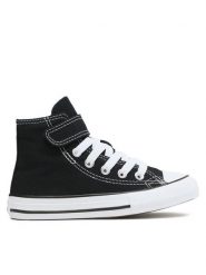 Converse Trampki Chuck Taylor All Star 1V Hi 372883C Czarny. Czarne trampki i tenisówki chłopięce Converse, bez wzorów, z materiału, retro, bez zapięcia. Za 169.99 zł.