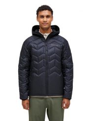 Kurtka Peak Performance męska Elevate Liner Hood czarna - M. Czarne kurtki outdoor męskie Peak Performance, m, bez wzorów, z materiału, bez kaptura. Za 897.60 zł.