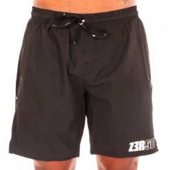 Spodenki treningowe Z3R0D Tech. Czarne szorty sportowe męskie ZEROD, l, z poliesteru, do biegania. Za 422.00 zł.