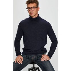 Camel Active - Sweter. Niebieskie swetry męskie Camel Active, l, bez wzorów, z bawełny, bez kołnierzyka. W wyprzedaży za 299.90 zł.