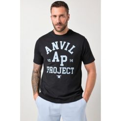 Męska T-shirt FLEXNAMIC® fitness rękaw 1/2 nadruk na piersi do rozm. 7 XL. Czarne t-shirty męskie JAY-PI, m, bez wzorów, z bawełny, bez kołnierzyka. Za 139.99 zł.