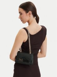 Just Cavalli Torebka 80RA4BB7 ZS766 Czarny. Czarne torebki klasyczne damskie Just Cavalli, bez wzorów, ze skóry, bez dodatków. Za 749.99 zł.