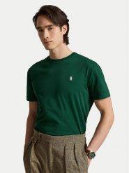 Polo Ralph Lauren T-Shirt 710671438531 Zielony Regular Fit. Zielone koszulki polo męskie Polo Ralph Lauren, l, bez wzorów, z bawełny, bez ramiączek. Za 379.99 zł.