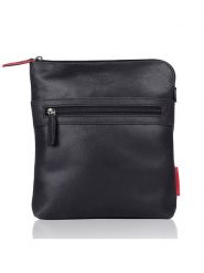 SPARWELL Skórzana torebka "Worldly wilbur" w kolorze czarnym - 21 x 25 x 5 cm rozmiar: onesize. Czarne torebki klasyczne damskie SPARWELL, bez wzorów, z materiału, bez dodatków. Za 121.99 zł.