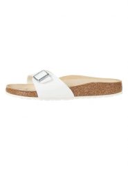 Birkenstock Klapki "Madrid" w kolorze białym rozmiar: 40. Białe klapki i japonki męskie Birkenstock. Za 236.61 zł.