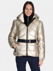 Kurtka Narciarska Damska Luhta Suukisvaara. Żółte kurtki narciarskie i snowboardowe damskie Luhta, s, bez wzorów, z futra, bez kaptura, narciarskie. Za 1,299.00 zł.