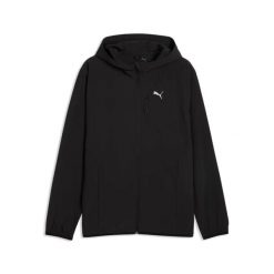 Kurtka z dresu Puma PWRTRAIN. Czarne kurtki męskie Puma, s, bez wzorów, z dresówki, eleganckie, bez kaptura. Za 265.90 zł.