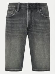 S.Oliver Szorty jeansowe 2142318 Szary Regular Fit. Szare szorty męskie S.Oliver, bez wzorów, z bawełny. Za 129.99 zł.