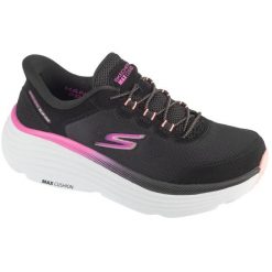 Buty do biegania damskie, Slip-Ins: Max Cushioning Endeavour - Cardova. Czarne obuwie do biegania damskie Skechers, Skechers Sport. Za 449.99 zł.