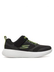 Skechers Sneakersy Go Run 400 V2-Goltran 405095L/BKYL Czarny. Czarne buty sportowe chłopięce Skechers, z materiału, bez zapięcia. Za 139.99 zł.