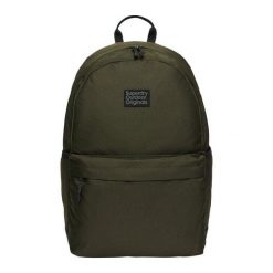 Klasyczny plecak damski z naszywkami Superdry Montana. Zielone plecaki damskie Superdry., z aplikacjami, klasyczne. Za 222.15 zł.