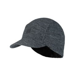 Czapka z daszkiem BUFF Pack Merino Fleece Cap. Szare czapki męskie Buff, bez wzorów, sportowe. Za 219.90 zł.