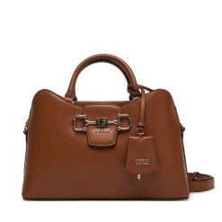 Torebka Guess. Brązowe torebki klasyczne damskie Guess, z aplikacjami, bez dodatków. Za 749.99 zł.