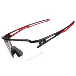 Okulary rowerowe fotochromatyczne ROCKBROS. Czarne okulary przeciwsłoneczne męskie ROCKBROS, z materiału. Za 131.60 zł.