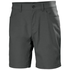 Szorty z kieszonką Helly Hansen Holmen 5. Brązowe szorty męskie Helly Hansen, z elastanu, bez kołnierzyka. Za 386.50 zł.
