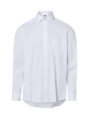 Andrew James koszula biznesowa Mężczyźni Regular Fit Bawełna biały, 40. Białe koszule męskie Andrew James, m, bez wzorów, z bawełny, bez kołnierzyka, bez ramiączek. Za 69.95 zł.