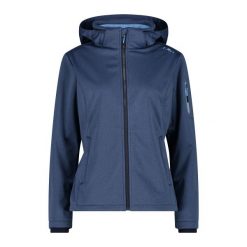 Kurtka damska turystyczna CMP 39A5006M. Niebieskie kurtki damskie CMP, m, bez wzorów, bez kaptura. Za 441.35 zł.