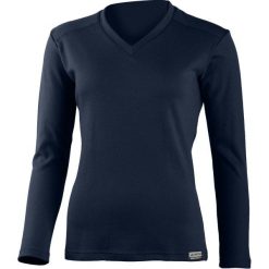 Damska bluza merino STELA. Niebieskie bluzy bez kaptura damskie LASTING, xl, z dzianiny. Za 653.65 zł.