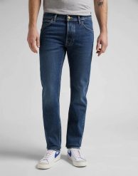 LEE DAREN BUTTON FLY MĘSKIE SPODNIE JEANSOWE MID NEWBERRY L706NICF 112145460. Spodnie materiałowe męskie Lee, bez wzorów, z jeansu. Za 229.99 zł.