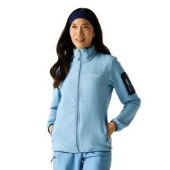 Damska Bluza Polarowa Ralina. Niebieskie bluzy z kapturem damskie Regatta, na zimę, xs, z elastanu. Za 210.99 zł.
