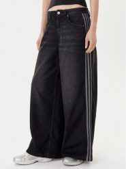 Adidas Jeansy adicolor Denim Adilenium JV7453 Czarny Wide Leg. Czarne jeansy damskie Adidas. Za 299.99 zł.