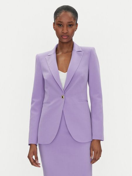 Rinascimento Marynarka CFC0122739003 Fioletowy Regular Fit. Fioletowe marynarki i żakiety damskie RINASCIMENTO, xl, bez wzorów, z syntetyku. Za 329.99 zł.