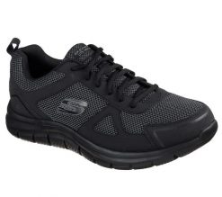Buty treningowe męskie Skechers Track. Czarne buty fitness męskie Skechers, na fitness i siłownię. Za 239.00 zł.