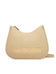 LOVE MOSCHINO Torebka JC4021PP1OKD0129 Beżowy. Brązowe torebki klasyczne damskie Love Moschino, bez wzorów, ze skóry, bez dodatków. Za 1,009.00 zł.