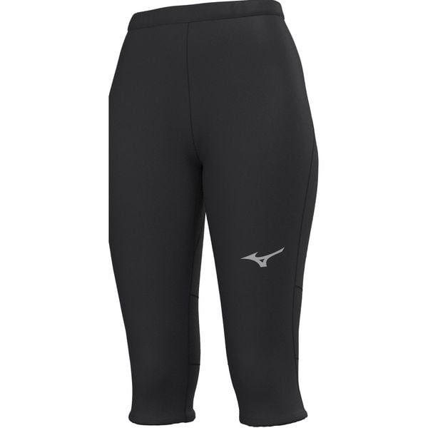 Damskie legginsy 3/4 Mizuno MZNRB. Czarne legginsy damskie Mizuno, bez wzorów. Za 254.00 zł.