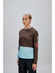 POC Koszulka funkcyjna w kolorze brązowym rozmiar: S. Brązowe bluzki sportowe damskie POC, s, bez wzorów, z materiału, bez ramiączek. Za 279.95 zł.