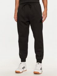 Adidas Spodnie dresowe Z.N.E. JD9599 Czarny Regular Fit. Czarne spodnie dresowe męskie Adidas, bez wzorów, z bawełny. Za 319.99 zł.