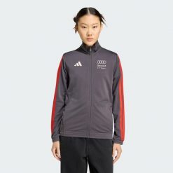 BLUZA DRESOWA AUDI REVOLUT F1 TEAM DNA. Czarne bluzy z kapturem damskie Adidas, xs, z bawełny. Za 259.00 zł.